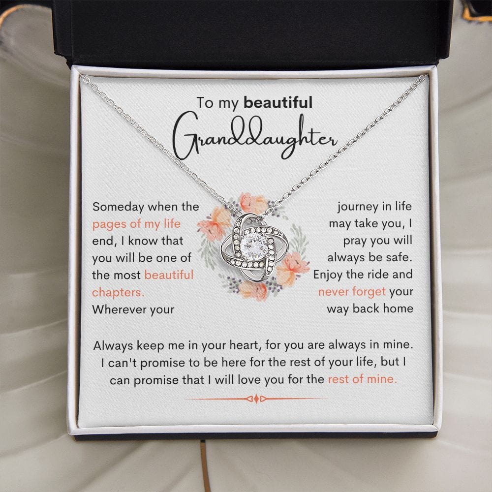 GrandDaughter Love Knot Necklace