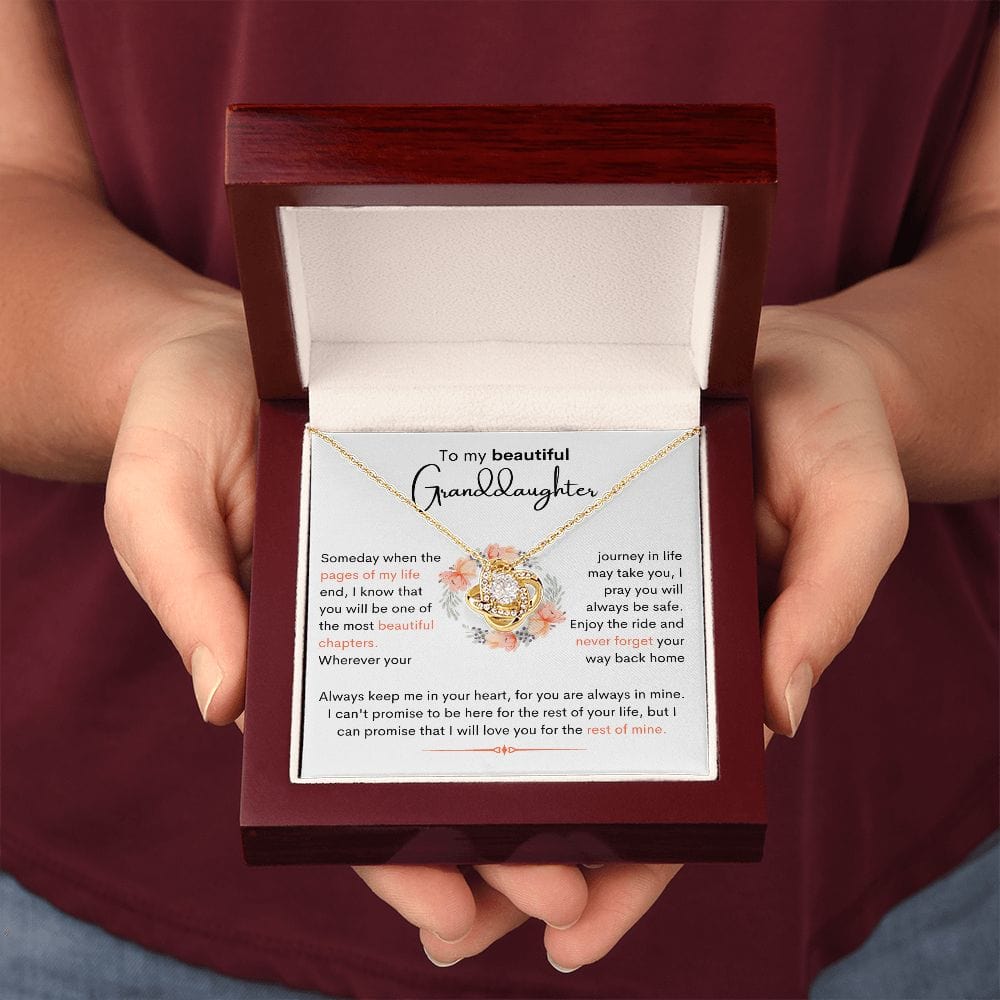 GrandDaughter Love Knot Necklace