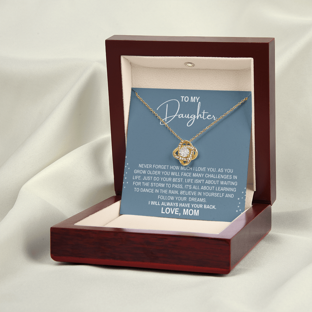 Follow Your Dreams- From Mom To Daughter Necklace