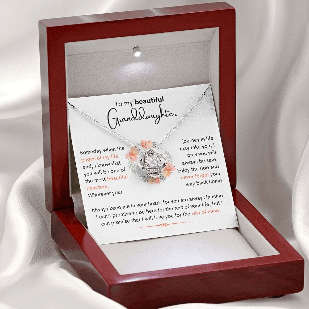 GrandDaughter Love Knot Necklace