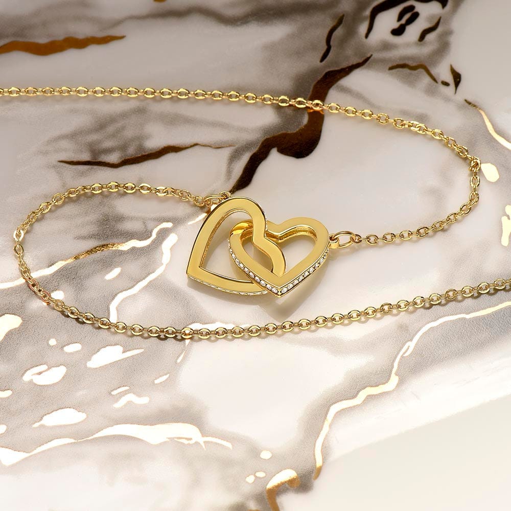 Daughter Hearts Necklace From Dad - Have your back