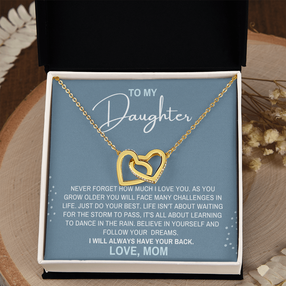 Will Always Have your back- Daughter Necklace Gift