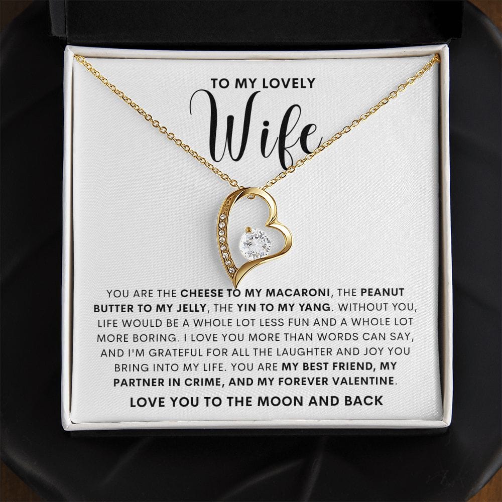 Funny Wife Gift - Forever Love Necklace