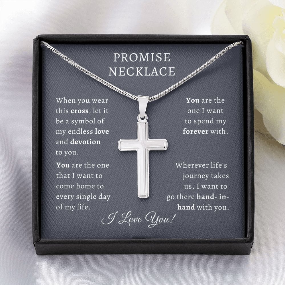 Promise Cross Necklace