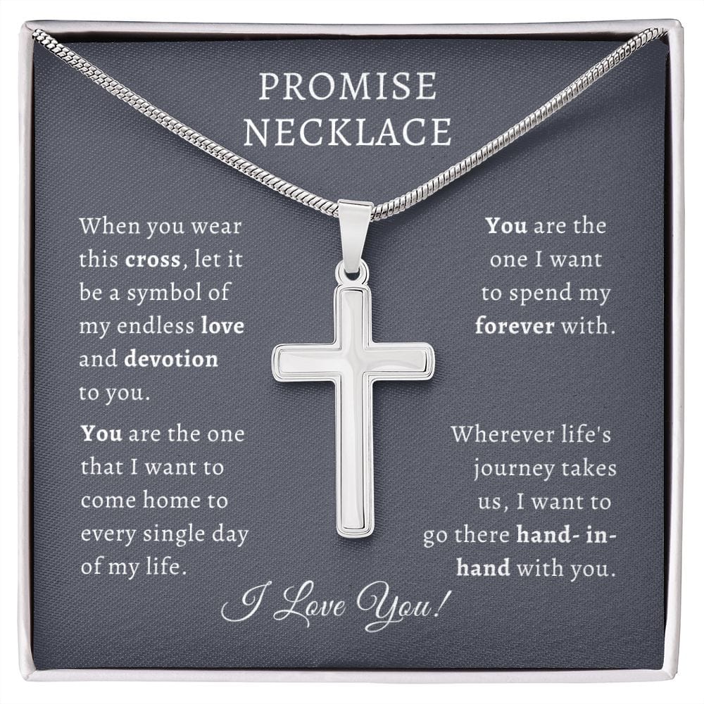 Promise Cross Necklace