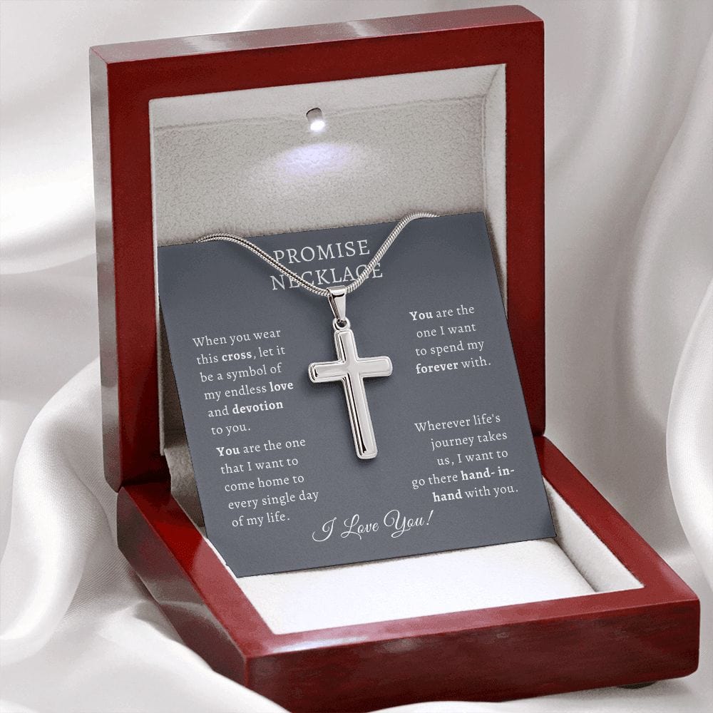 Promise Cross Necklace