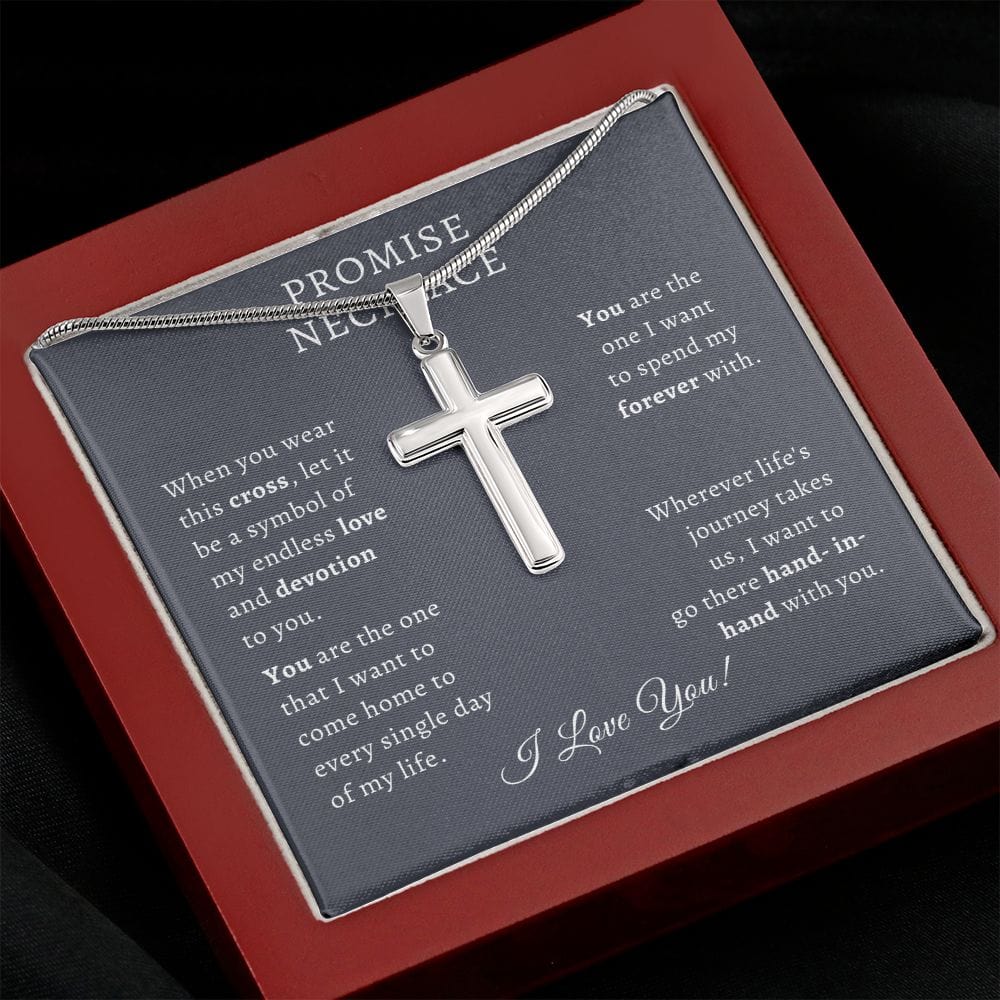 Promise Cross Necklace