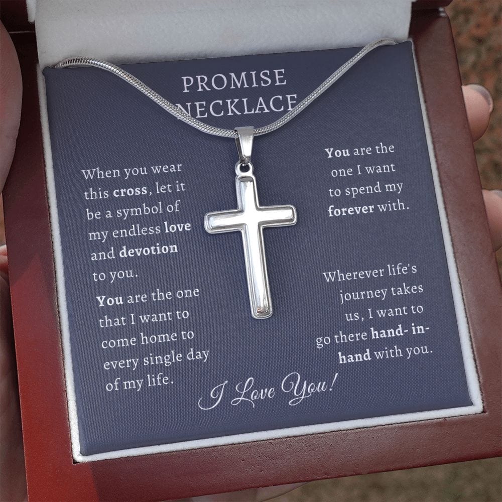 Promise Cross Necklace