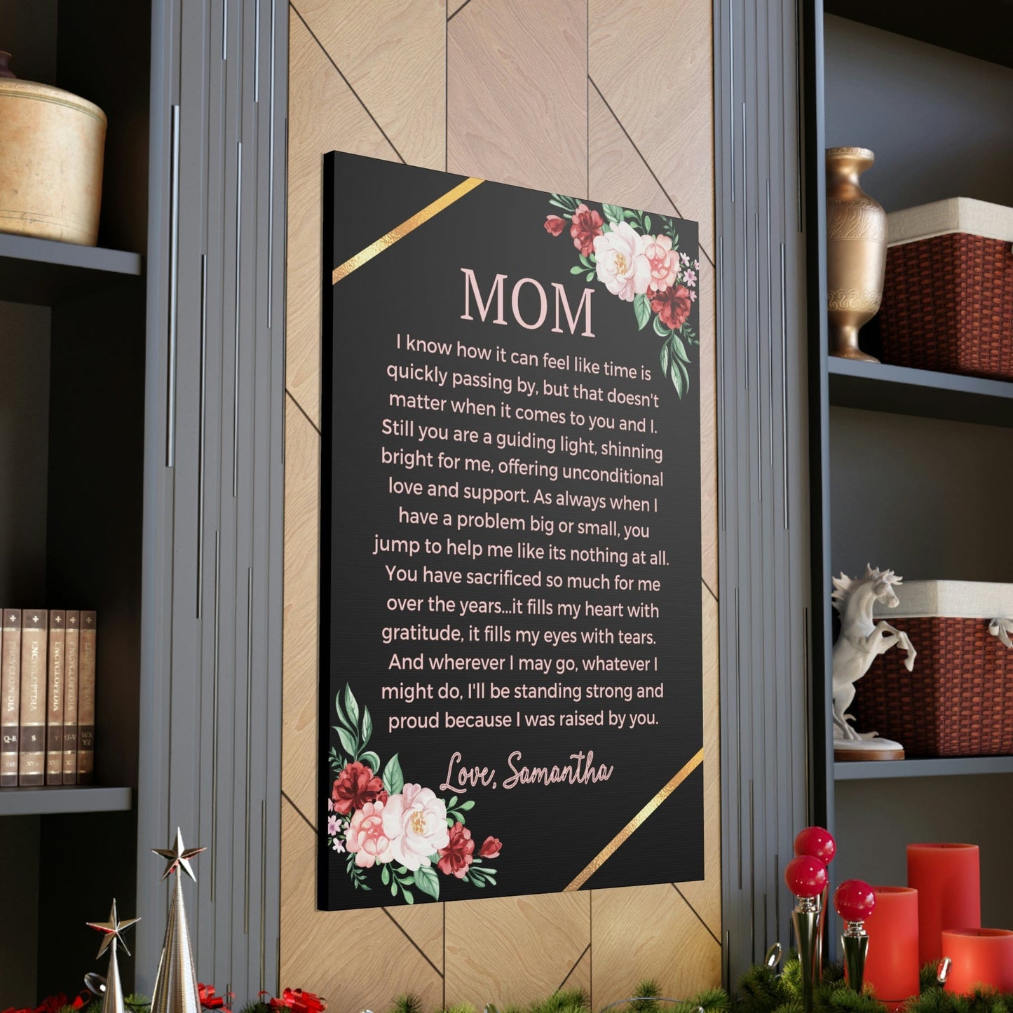 Personalized Mom Gift from Daughter Canvas Print