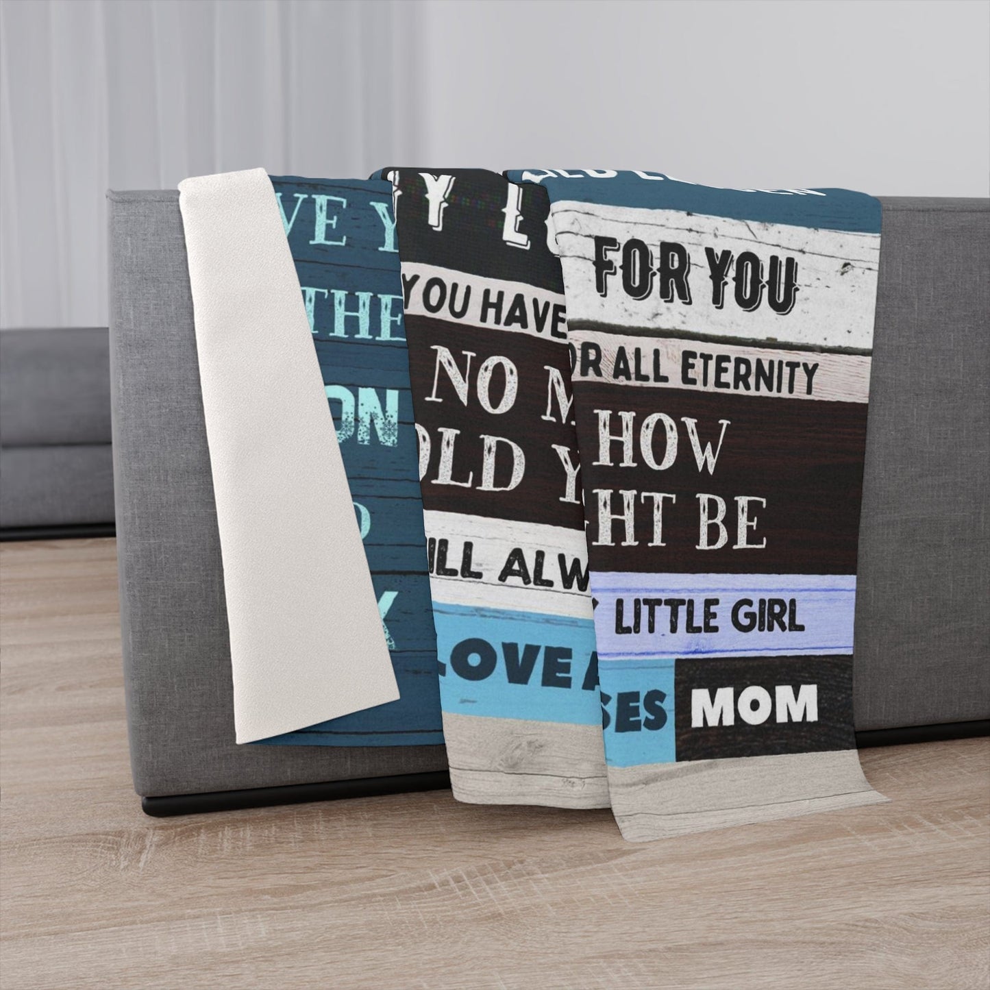My Little Girl Blanket- From Mom