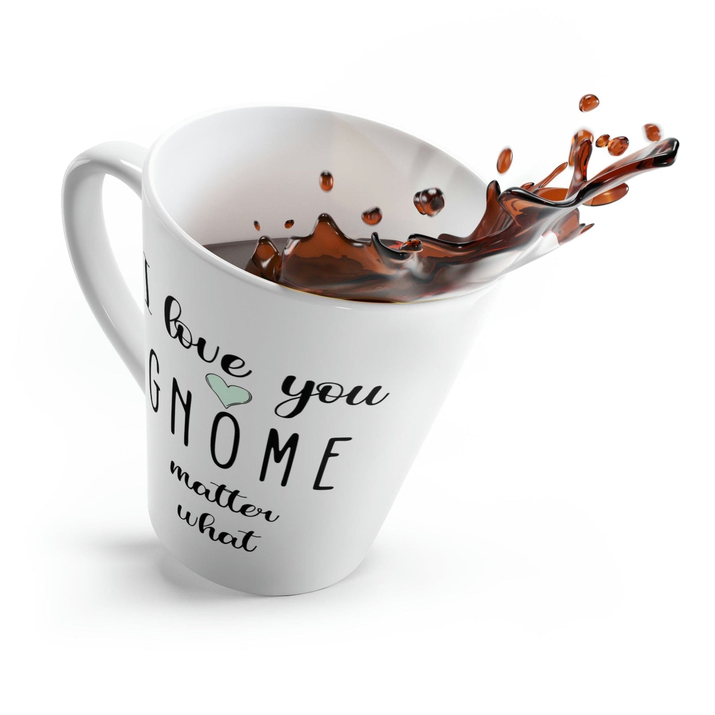 Mr and Mrs Gnome Couple Latte Mug