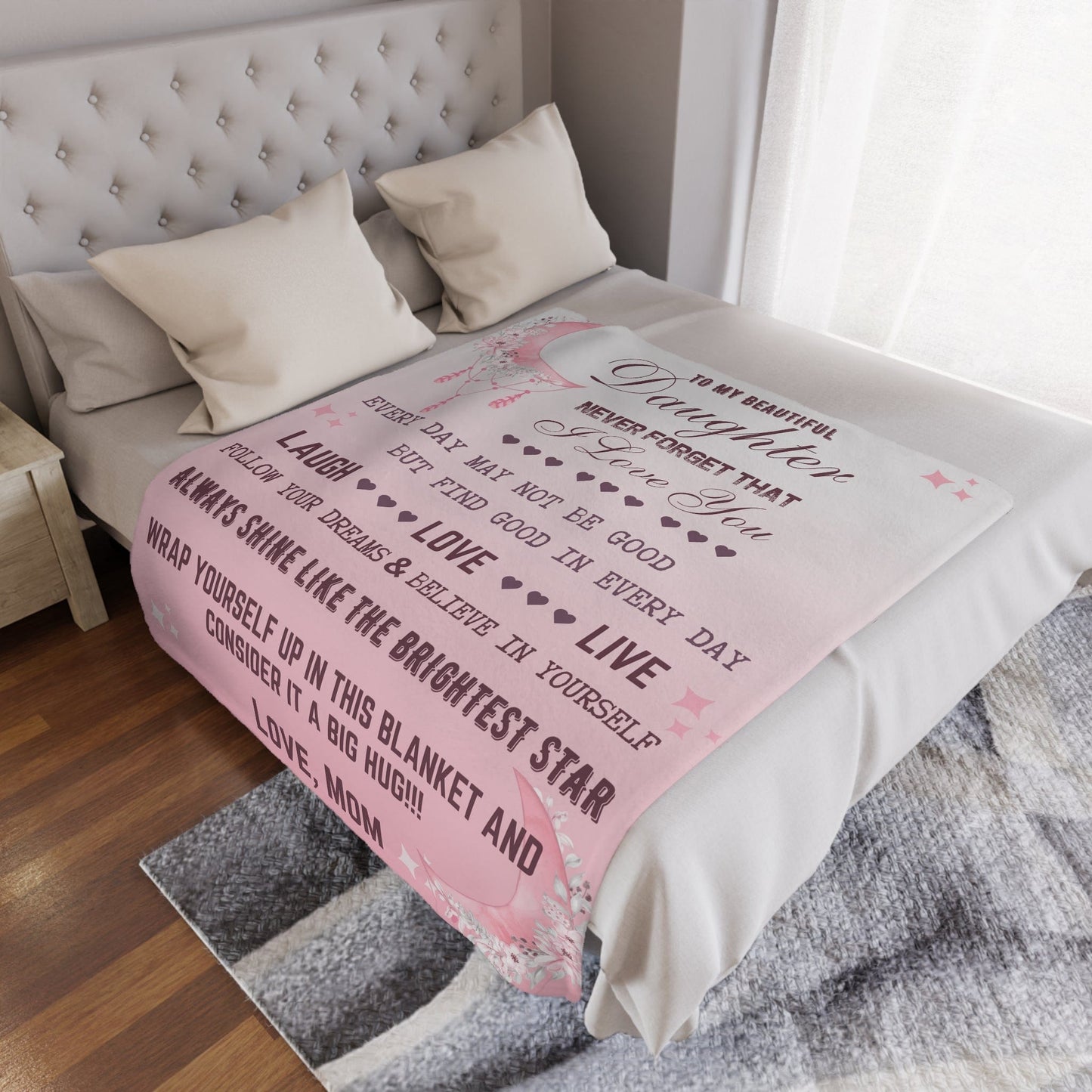 Brightest Star- Mom to Daughter Blanket