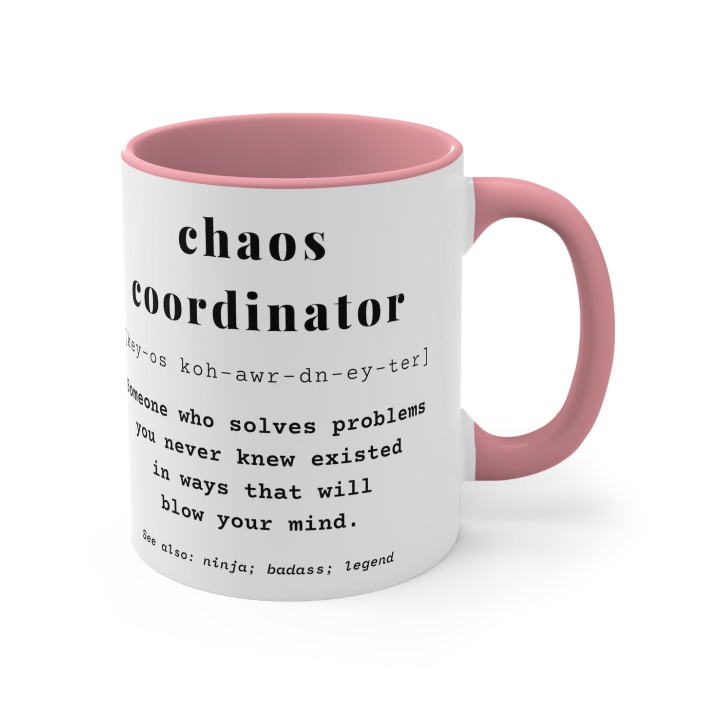 Chaos Coordinator Definition Office Coworker Mug