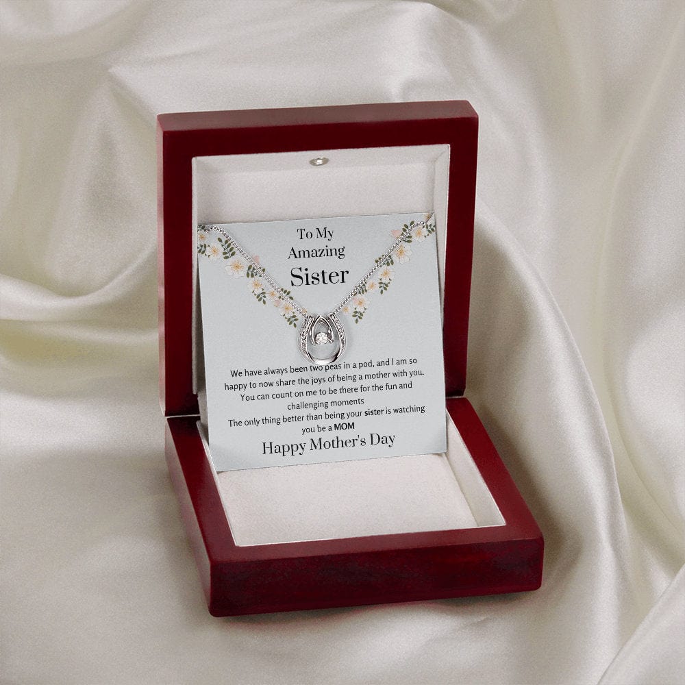 New Amazing Mom Necklace - From Sister