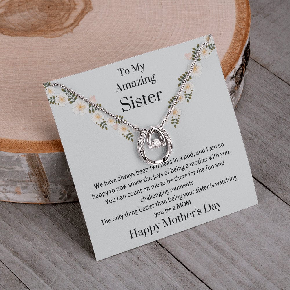 New Amazing Mom Necklace - From Sister
