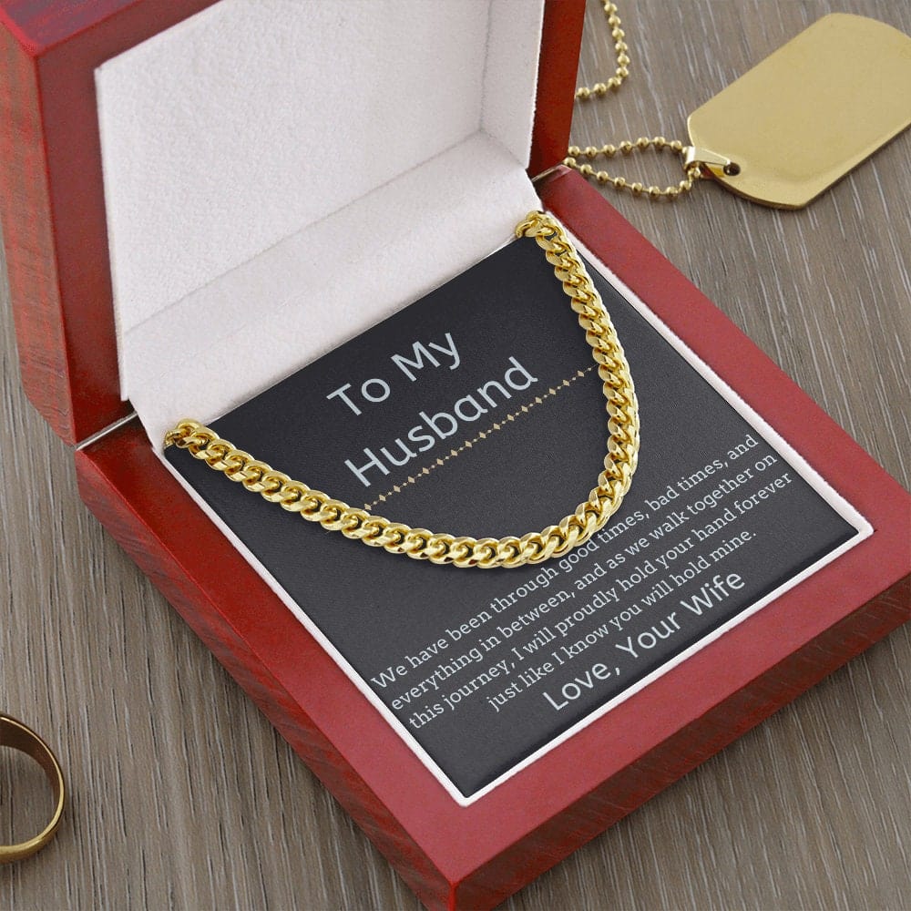 Hold your Hand - Cuban link Chain