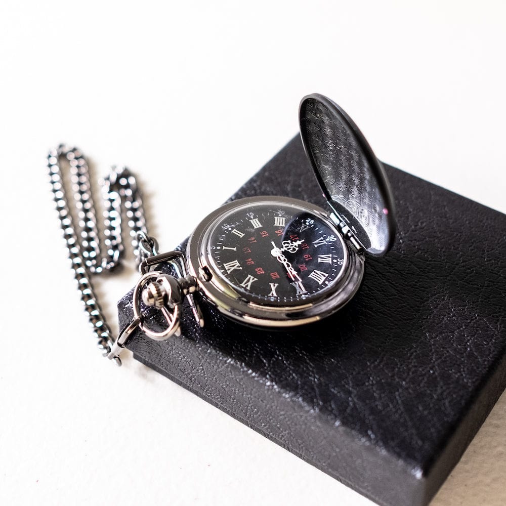 Boyfriend Birthday Gift Pocket Watch, Anniversary Gift, Long distance gift, Deployment gift