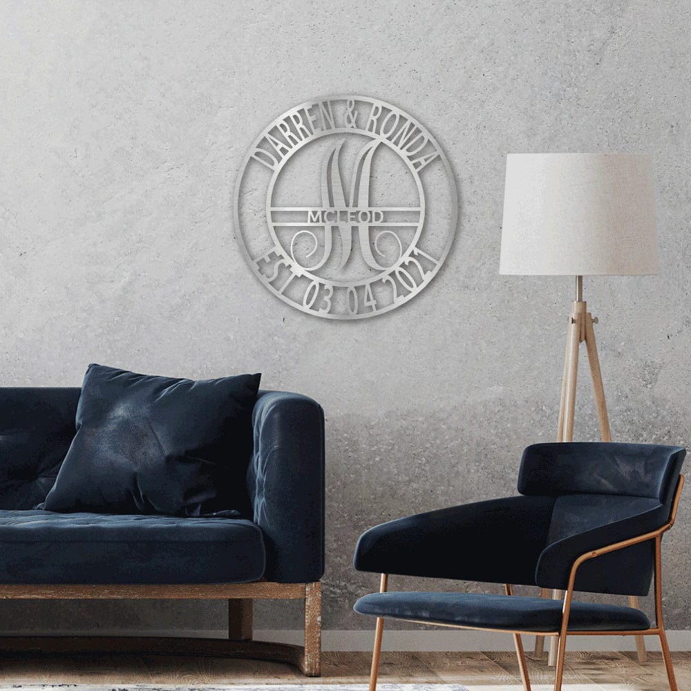 Elaborate Name - Steel Sign