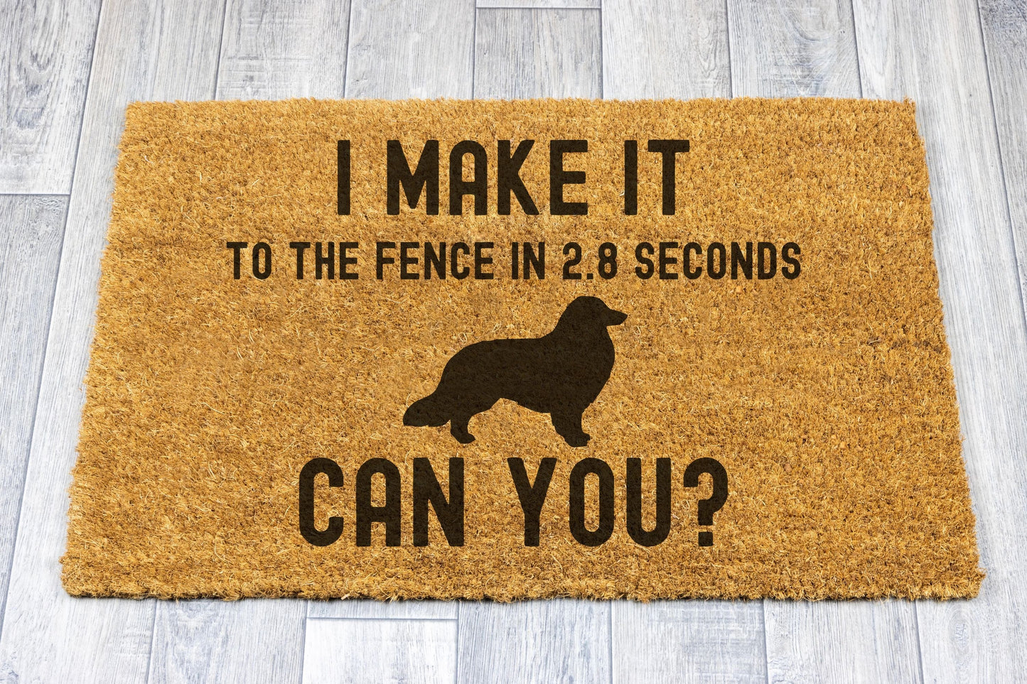 Funny Coir Doormats Border Collie Doormat Dog Owner Gifts Border Collie Door Mat Housewarming Gift Gag Gift