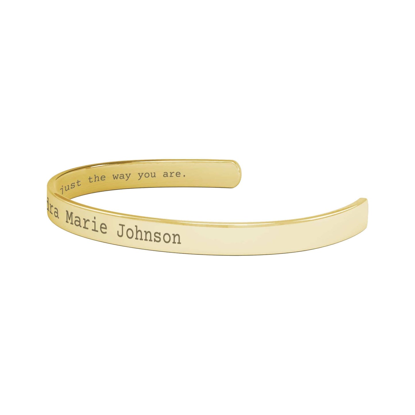 Personalized Name Bracelet,Custom Cuff Bracelet gift for Birthday, Graduation Gift for Daughter, Gift for Step Daughter