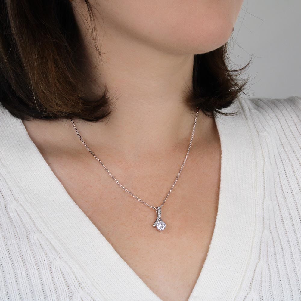 To my Amazing Mom- You Mean the world Necklace