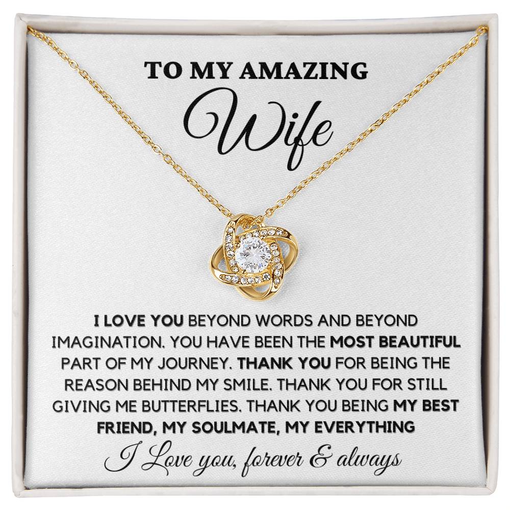 To my amazing wife- I love you beyond words -MM-003