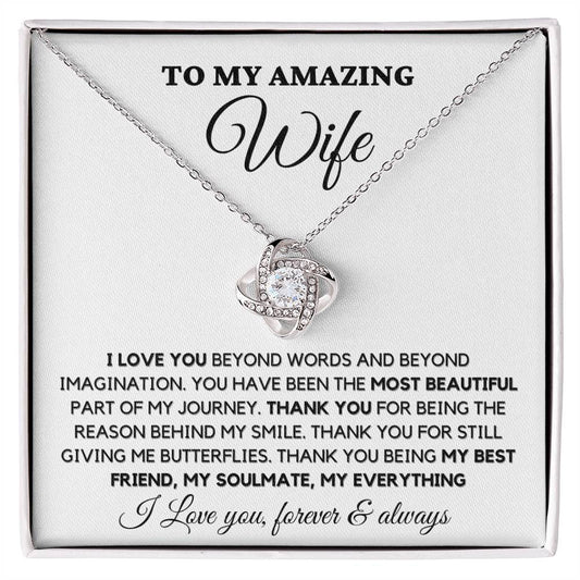To my amazing wife- I love you beyond words -MM-003