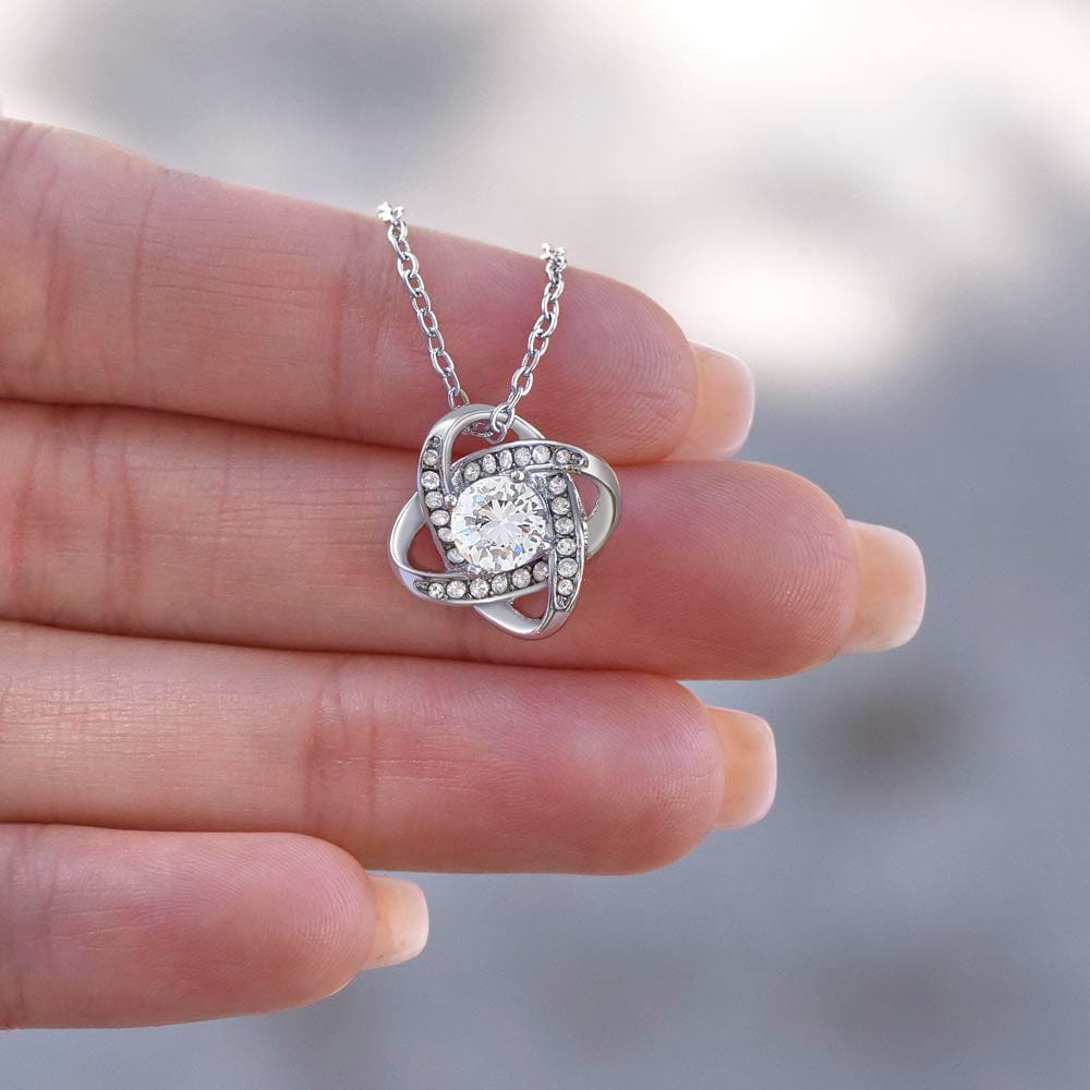 Love of my Life- Loveknot Necklace from Husband