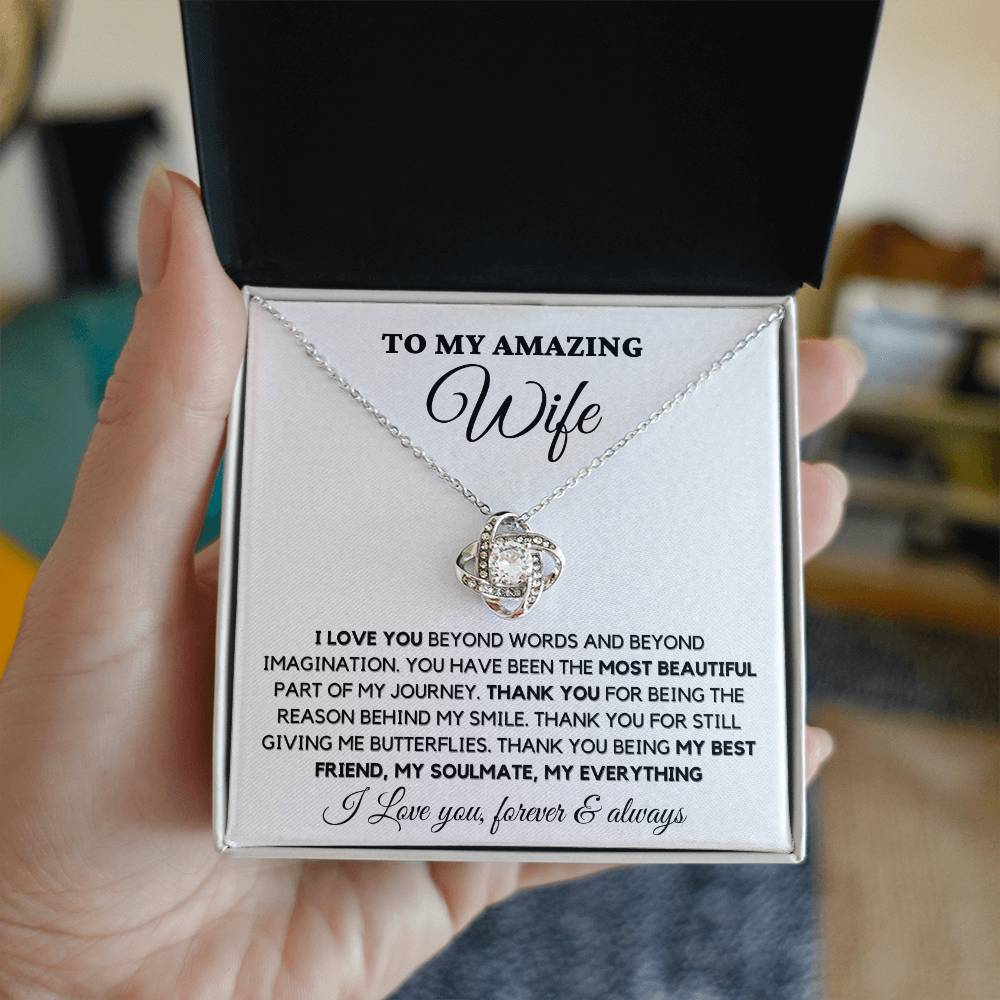 To my amazing wife- I love you beyond words -MM-003