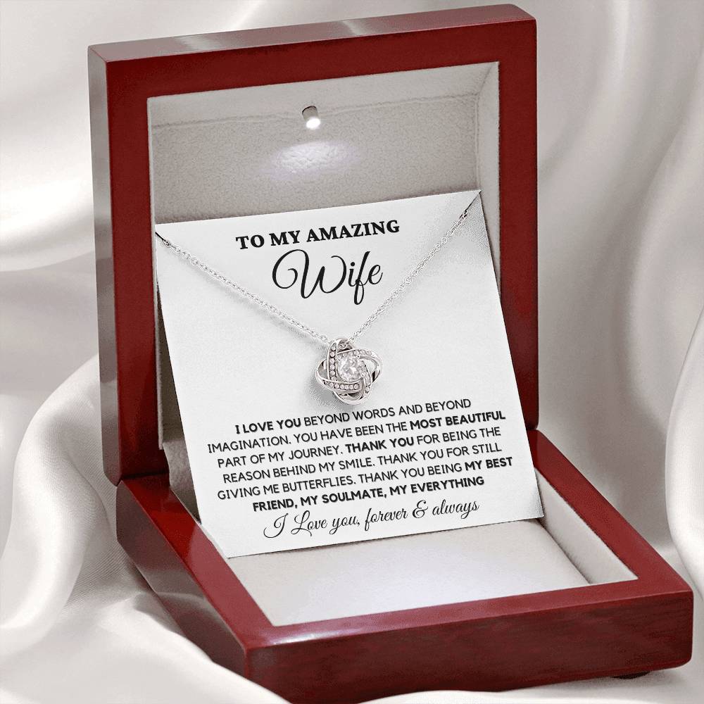 To my amazing wife- I love you beyond words -MM-003