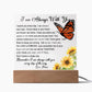 Personalized Memorial Gift for loss of Mother plaque, Grief Gift for loss of father, Daughter or son Sympathy gift, sister in loving memory