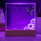 Personalized Memorial Gift for loss of Mother plaque, Grief Gift for loss of father, Daughter or son Sympathy gift, sister in loving memory
