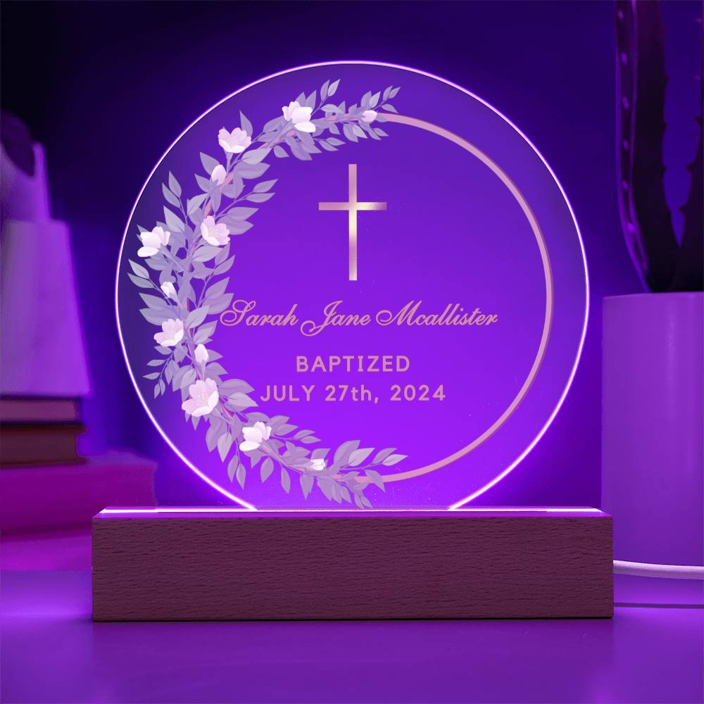 Personalized Children's Baptism Gift for Gi rls, New Born Baby Girl Gift, For Baptism, First Communion, Dedication