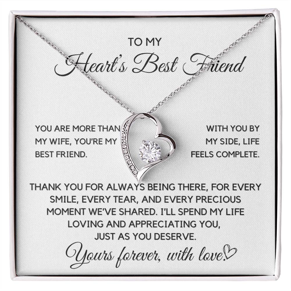 Heart's Best friend- Forever Love Necklace