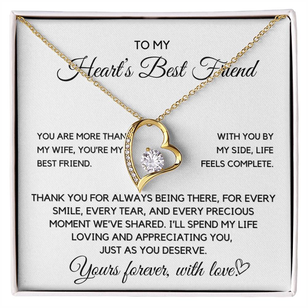 Heart's Best friend- Forever Love Necklace