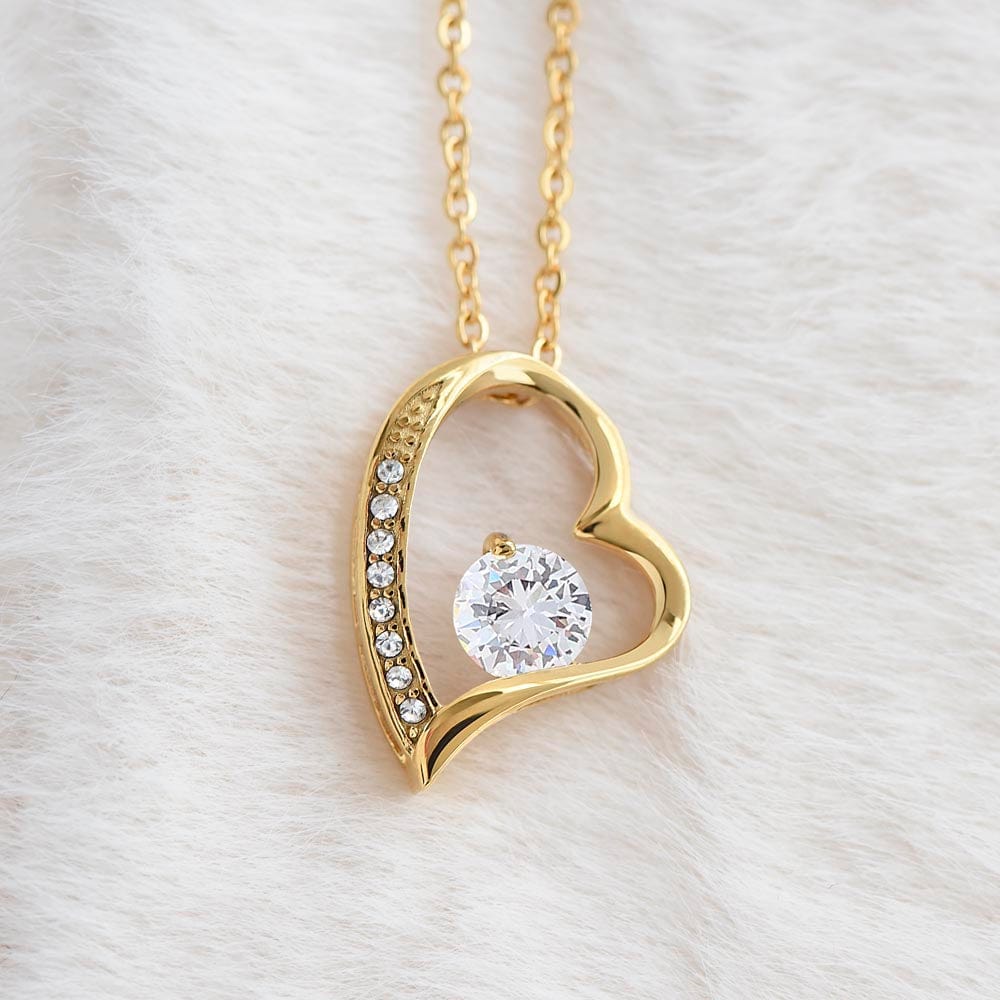 To My Wife Forever Love Necklace Beautiful Chapters