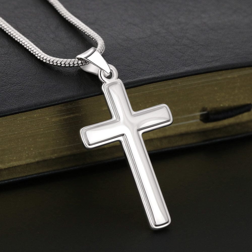 God Says You Are' Cross Necklace – Meaningful Faith Gift for Her with Message Card