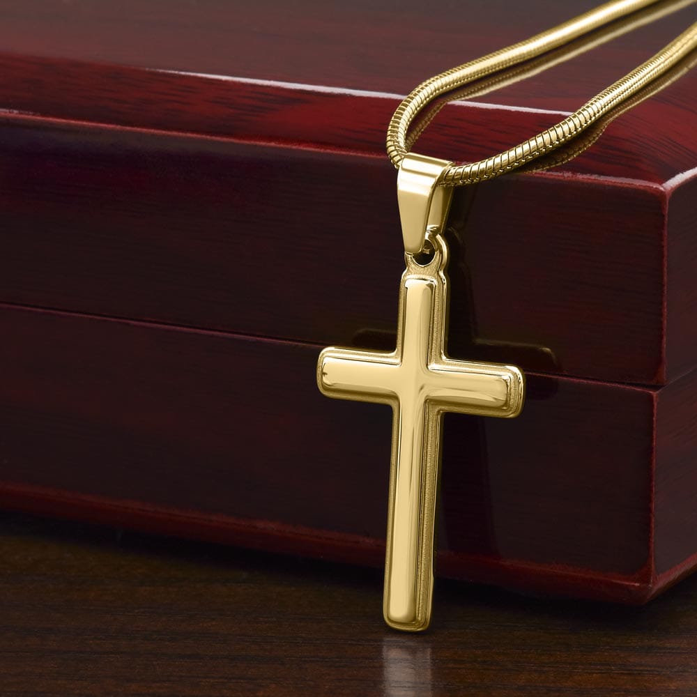 God Says You Are' Cross Necklace – Meaningful Faith Gift for Her with Message Card