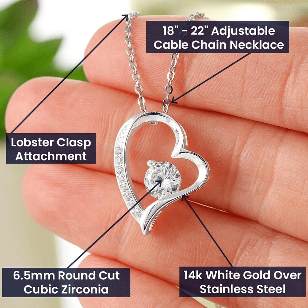 I'm Sorry Gift Forever Love Necklace, Apology Gift for her