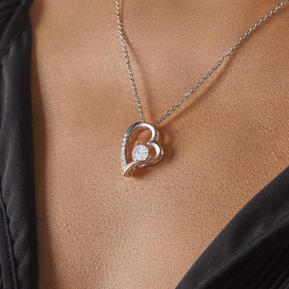 I'm Sorry Gift Forever Love Necklace, Apology Gift for her, Sorry Poem, Forgiveness Gift, Thinking of You, Missing You, Break up gift