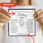 I'm Sorry Gift Forever Love Necklace, Apology Gift for her, Sorry Poem, Forgiveness Gift, Thinking of You, Missing You, Break up gift