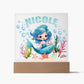 Mermaid Nightlights for kids, Personalization Night Light, Nursery Decor, Kids Room Decor, Personalized Gift, Nursery Theme, Baby Room Decor