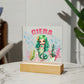 Mermaid Personalized Night Light Nursery Decor,Сustom Name Night Light,Mermaid Ocean night light Children's night light Baby LED nightlight