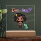 Personalized Mermaid Night light, Mermaid decor, personalized name sign,script name,mermaid room,mermaid gift,mermaid nursery decor, LED