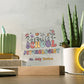 School Psychologist Gift Acrylic Plaque School psychologist Decor Desk name plate  School psychologist Sign Custom Office Decor New Job Gift