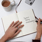 Run Little Mouse Personalized Leather Journal BookTok Merch Run Little Mouse Smut Reader Smutty Book Lover Gift Cat and Mouse Journal