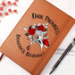 Run Little Mouse Personalized Vegan Leather Journal BookTok Merch Run Little Mouse Smut Reader Smutty Book Lover Gift Cat and Mouse Journal