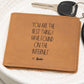 You Are The Best Thing I Ever Found On The Internet Leather wallet Boyfriend Valentines Day Gift for Him Funny Gift for Him Anniversary Gift