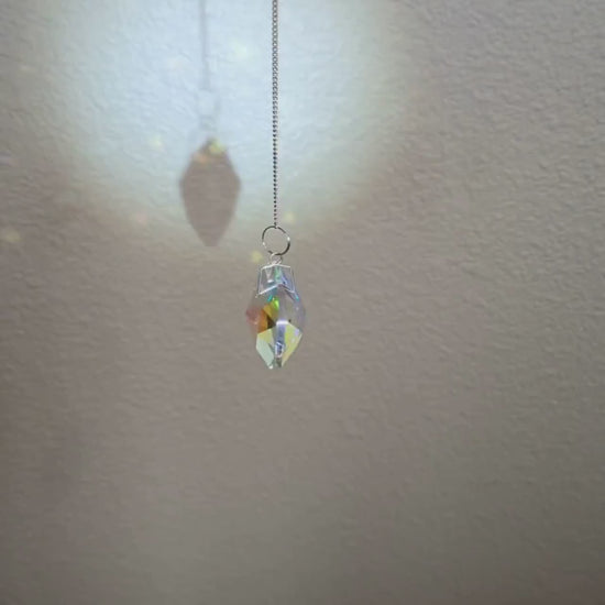 Personalized In loving Memory Heart Crystal suncatcher, in loving memory gifts, sympathy gift mother memorial gift for grandpa Dad loss gift