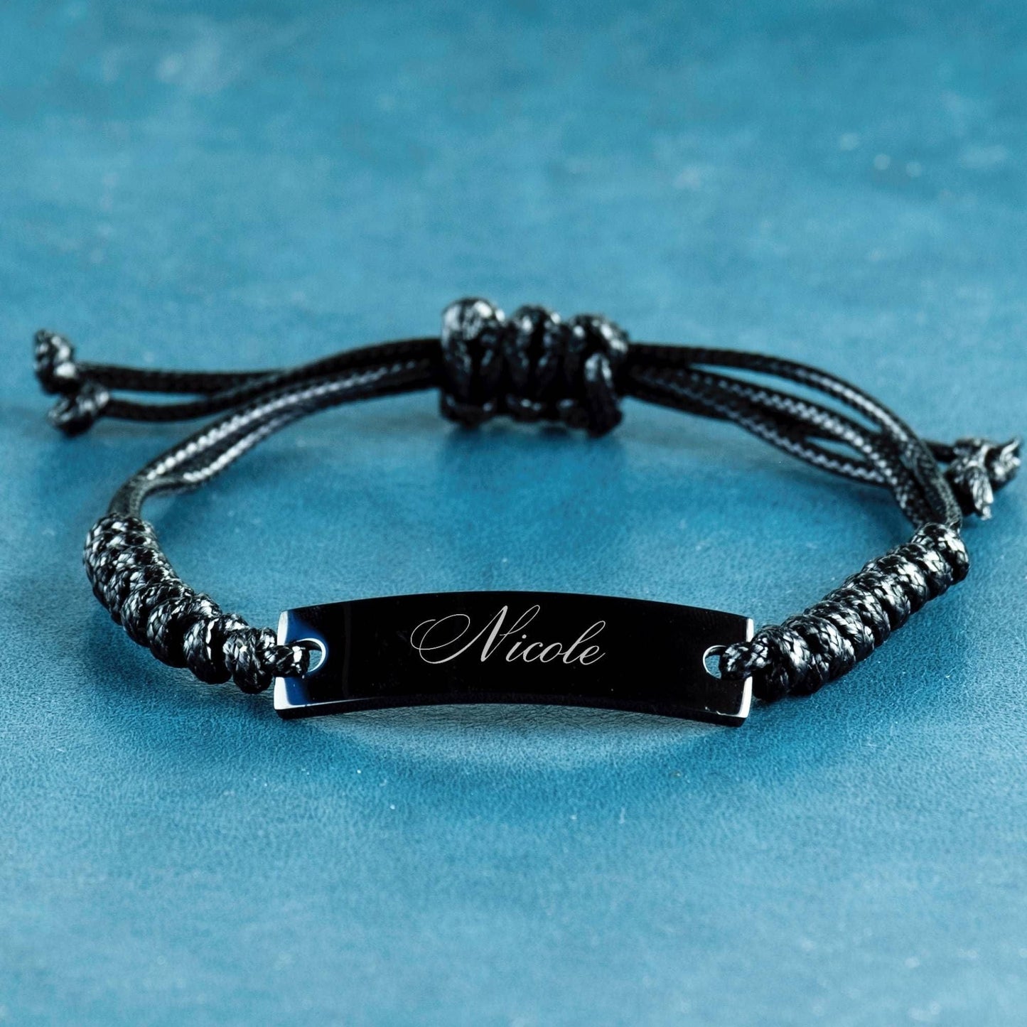 Custom Men's Bracelet, Customized Name Bracelet for Men , Women, Morse Code Bracelet
